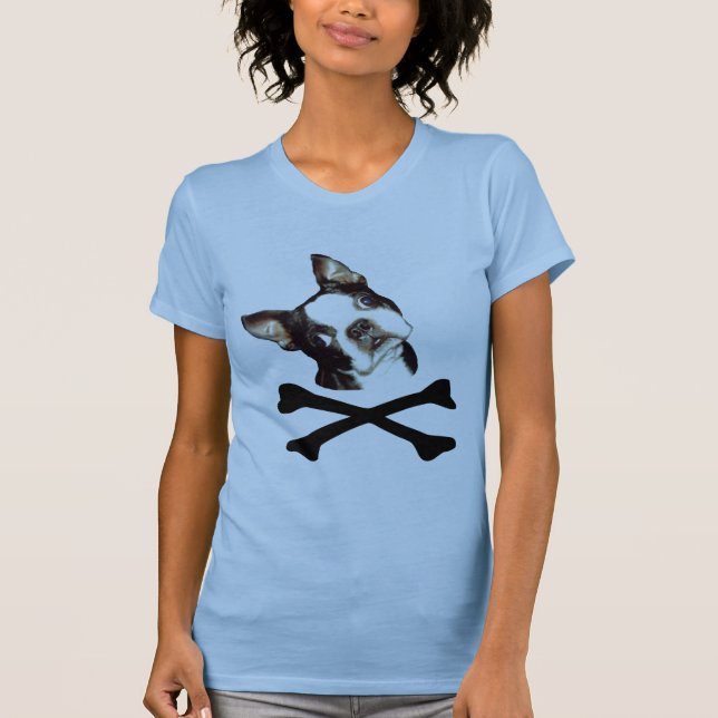T-shirt Chien de pirate (Devant)