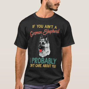 T-shirt Chien de police rétro berger allemand GSD K9 Homme