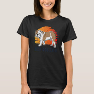 T-shirt Chien de race anglaise britannique Bulldog 156
