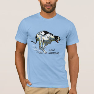 T-shirt chien de race greyhound