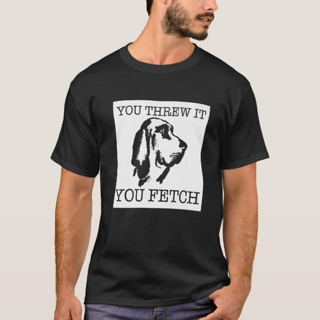 T-shirt Chien de sang (Devant)