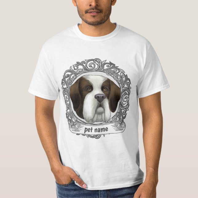 T-shirt Chien de St Bernard (Devant)