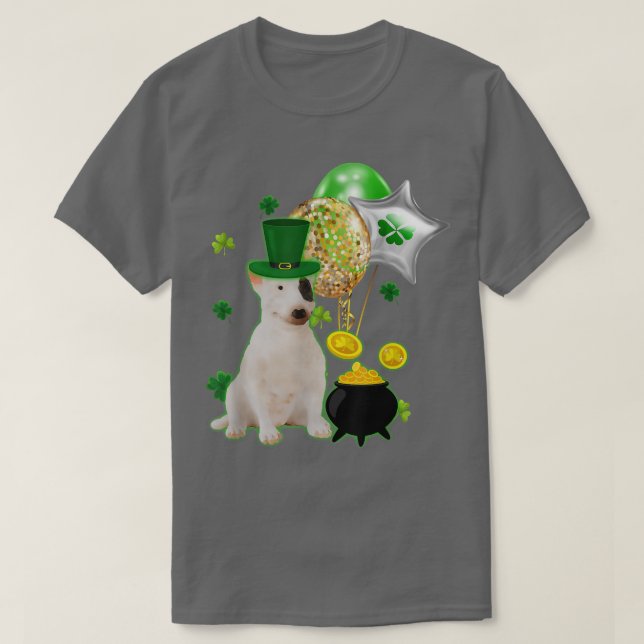 T-shirt Chien de taureau, Coton  (Design devant)