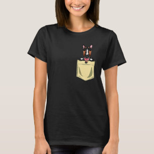 T-shirt Chien De Taureau Dans Le Chien De Poche