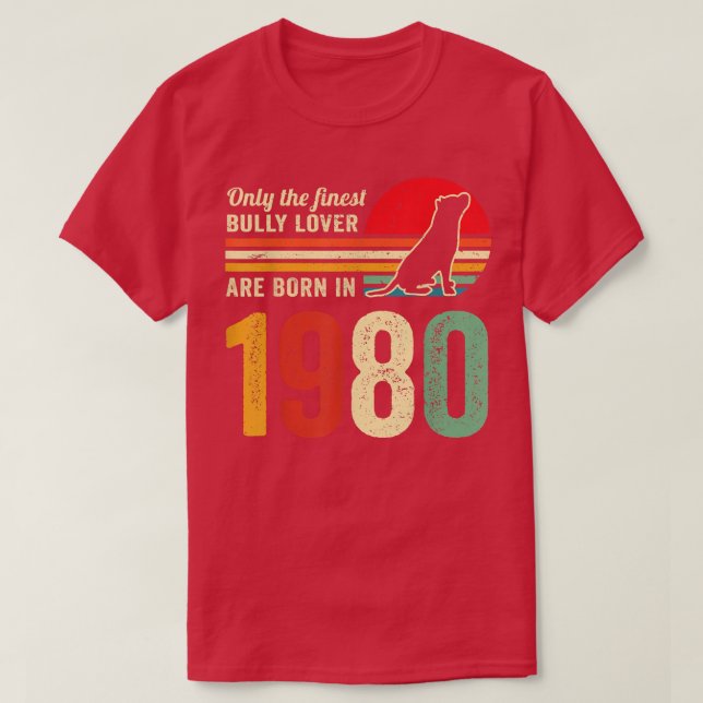 T-shirt Chien de taureau ou de pitbull propriétaire des an (Design devant)