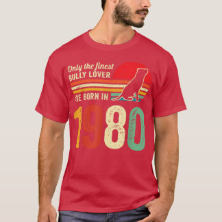 T-shirt Chien de taureau ou de pitbull propriétaire des an