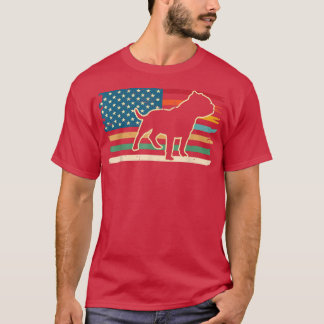 T-shirt Chien de taureaux ou de pitbulles propriétaire US 