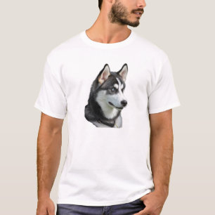 T-shirt chien de traîneau sibérien