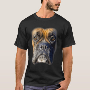 T-shirt Chien de visage de la boîte animale