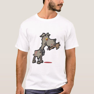 T-shirt Chien de zombi