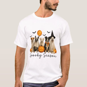 T-shirt Chien d'Halloween de la Saison Sombres