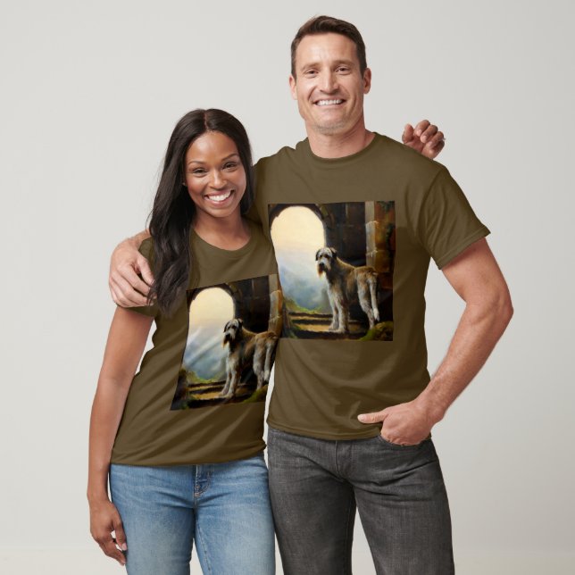 T-shirt Chien d'Irlande Wolfhound (Unisexe)