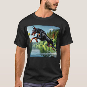 T-shirt Chien Doberman