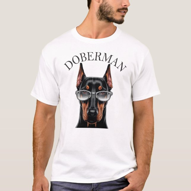 T-shirt Chien Doberman (Devant)