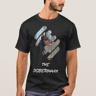 T-shirt Chien Dobermann