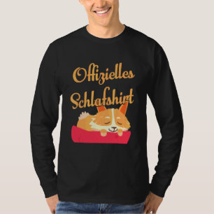 T-shirt Chien Dormir Pyjama nuit robe de rêve lit
