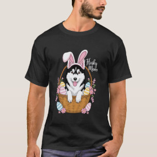 T-shirt Chien drôle de Pâques Lapin de Pâques Chasse aux œ