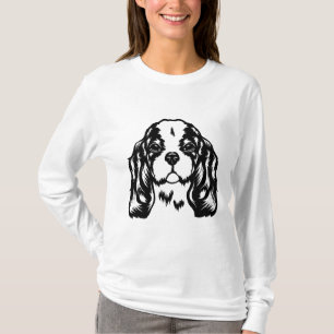 T-shirt Chien du roi Charles Spaniel
