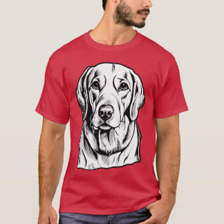 T-shirt Chien École Animal fille amie