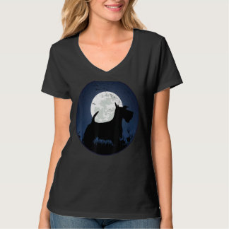 T-shirt Chien écossais Aberdeen Terrier Retro 2