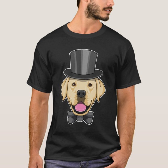 T-shirt Chien en tenue de marié avec nœud papillon (Devant)