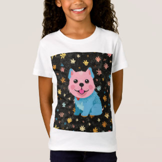 t-shirt chien enfant