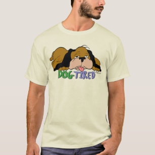 T-shirt Chien fatigué