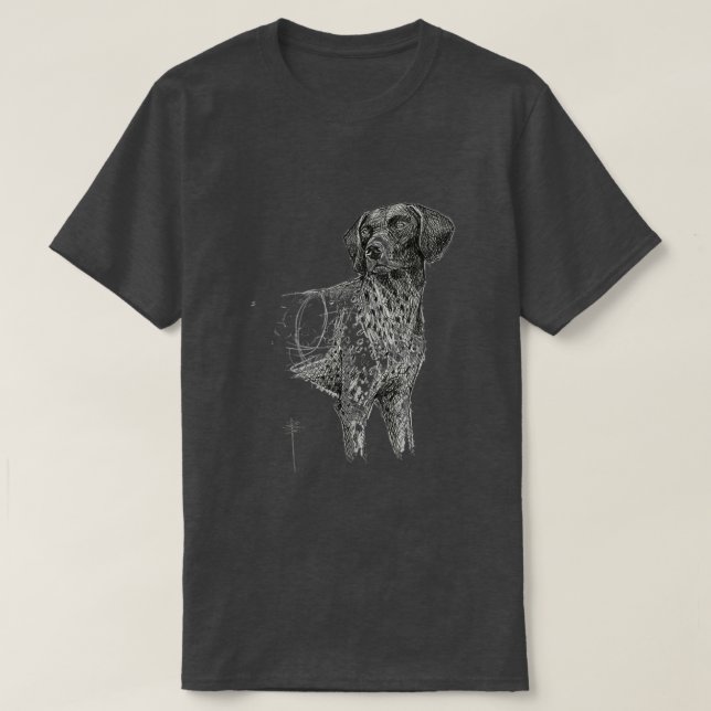 T-shirt Chien fier (Design devant)
