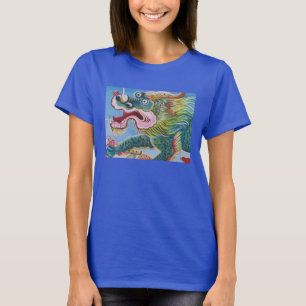 T-shirt Chien Foo Chinois / Murale du Gardien Lion