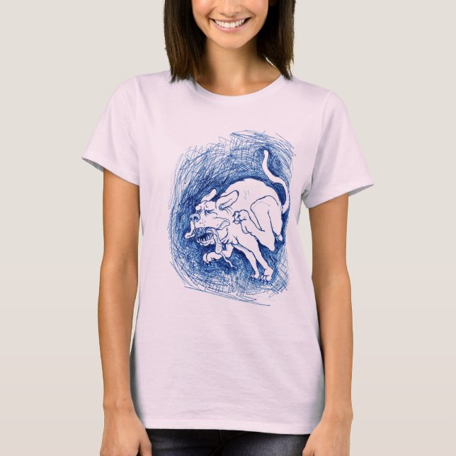 T-shirt Chien fou (Devant)