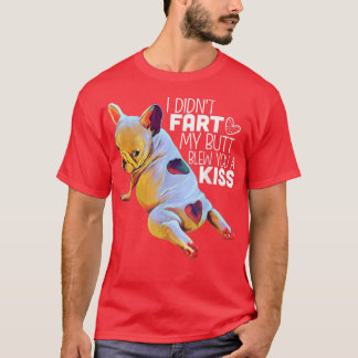 T-shirt Chien    fou françaisDrôle 