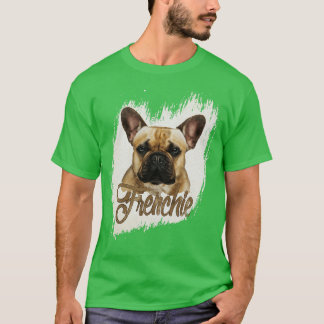 T-shirt Chien français de Bulldog