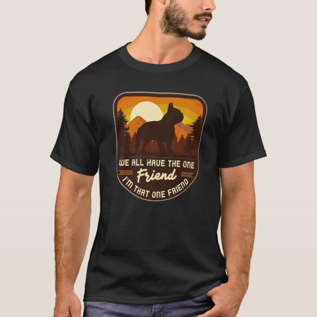 T-shirt Chien français de race française de race française (Devant)
