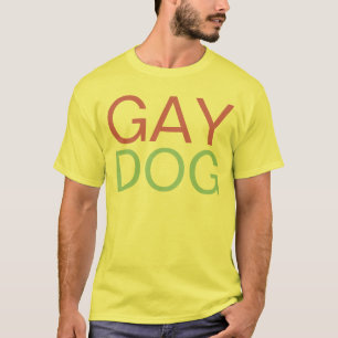 T-shirt chien gai