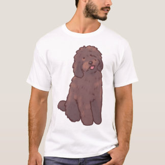 T-shirt Chien Golden doodle Magie