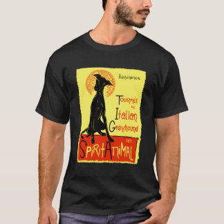 T-shirt Chien gris italien Greyhound