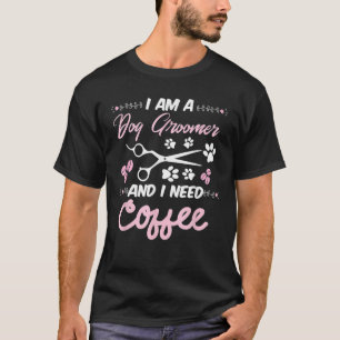 T-shirt Chien Groomer Animaux de compagnie Grooming Joli N