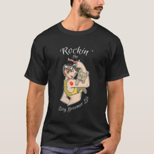 T-shirt Chien Groomer Chemise Cool drôle Chien Groomer Cad