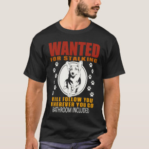 T-shirt Chien Harceleur Personnel Recherché Pour Harceler 