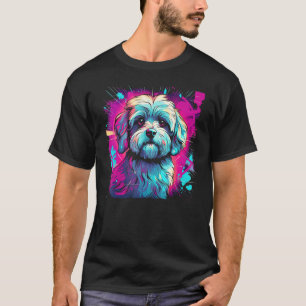 T-shirt Chien Havanais Bolonka Shih Tzu Lhasa Apso Chien 8