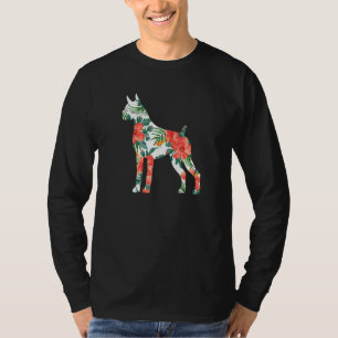 T-shirt Chien hawaïen de Boxer Aloha
