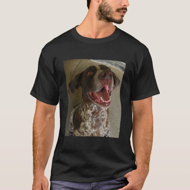 T-shirt Chien heureux (Devant)