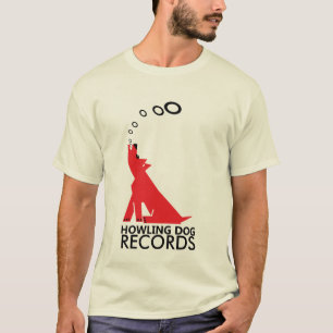 T-shirt chien hurlant
