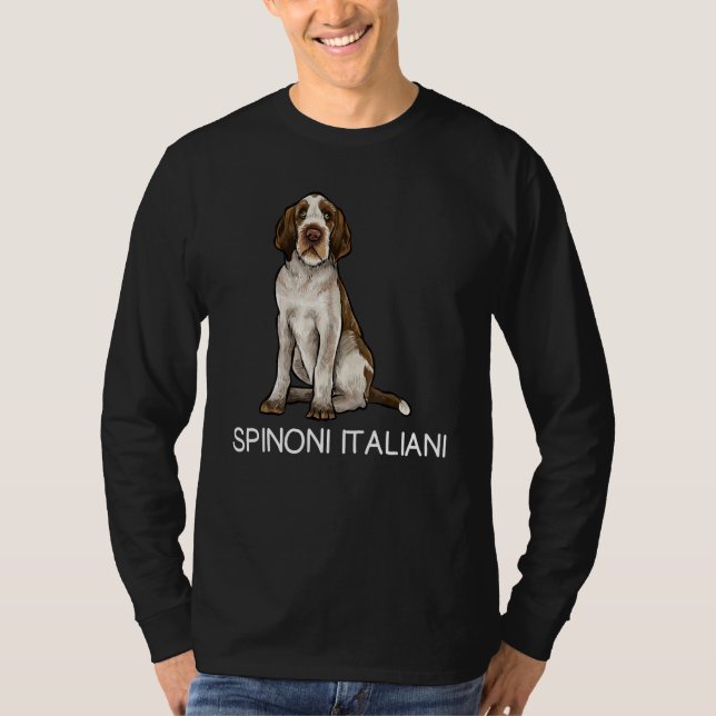 T-shirt Chien italien à spinone (Devant)