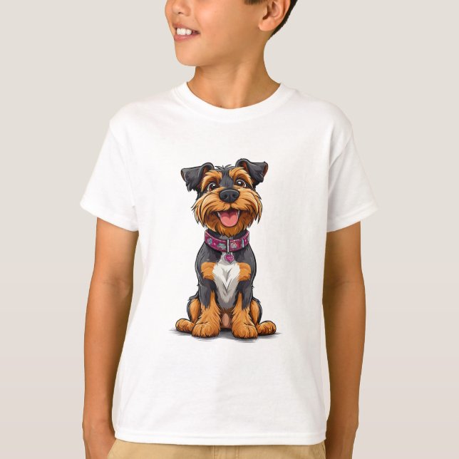 T-shirt Chien joyeux (Devant)