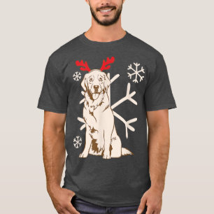T-shirt Chien Joyeux Noël Célébrations de fête Rendez-vous
