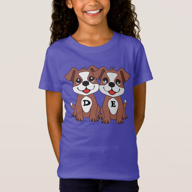 T-Shirt Chien jumeau (Devant)