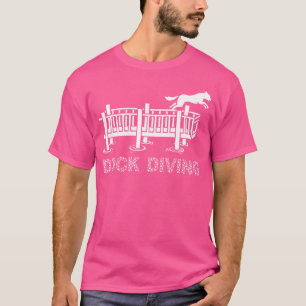 T-shirt Chien Jumping Dog Dock Plongée Canine Water Sport 