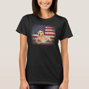 T-shirt Chien Labrador Retriever 14 Juillet Drapeau Franç