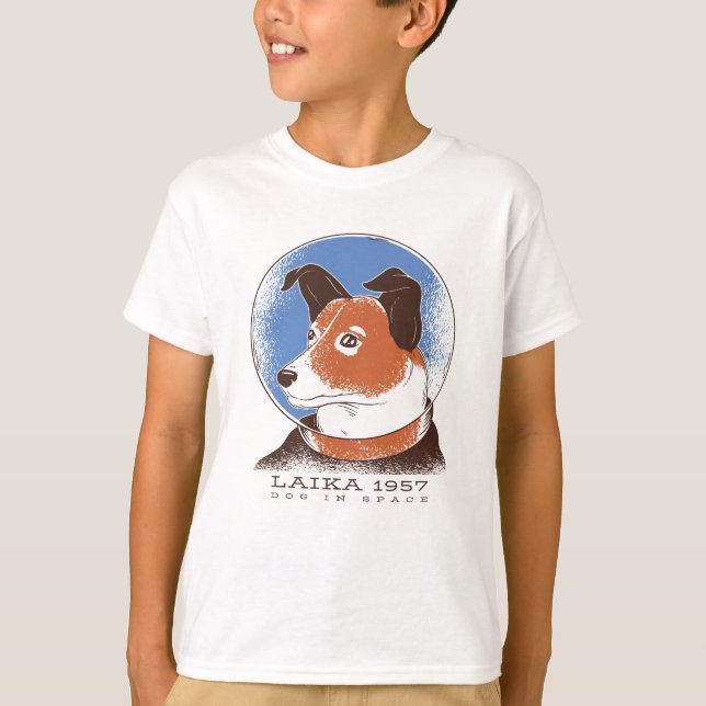 T-shirt Chien Laika (Devant)